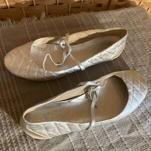Juicy Couture Quilted Ballet Flats
